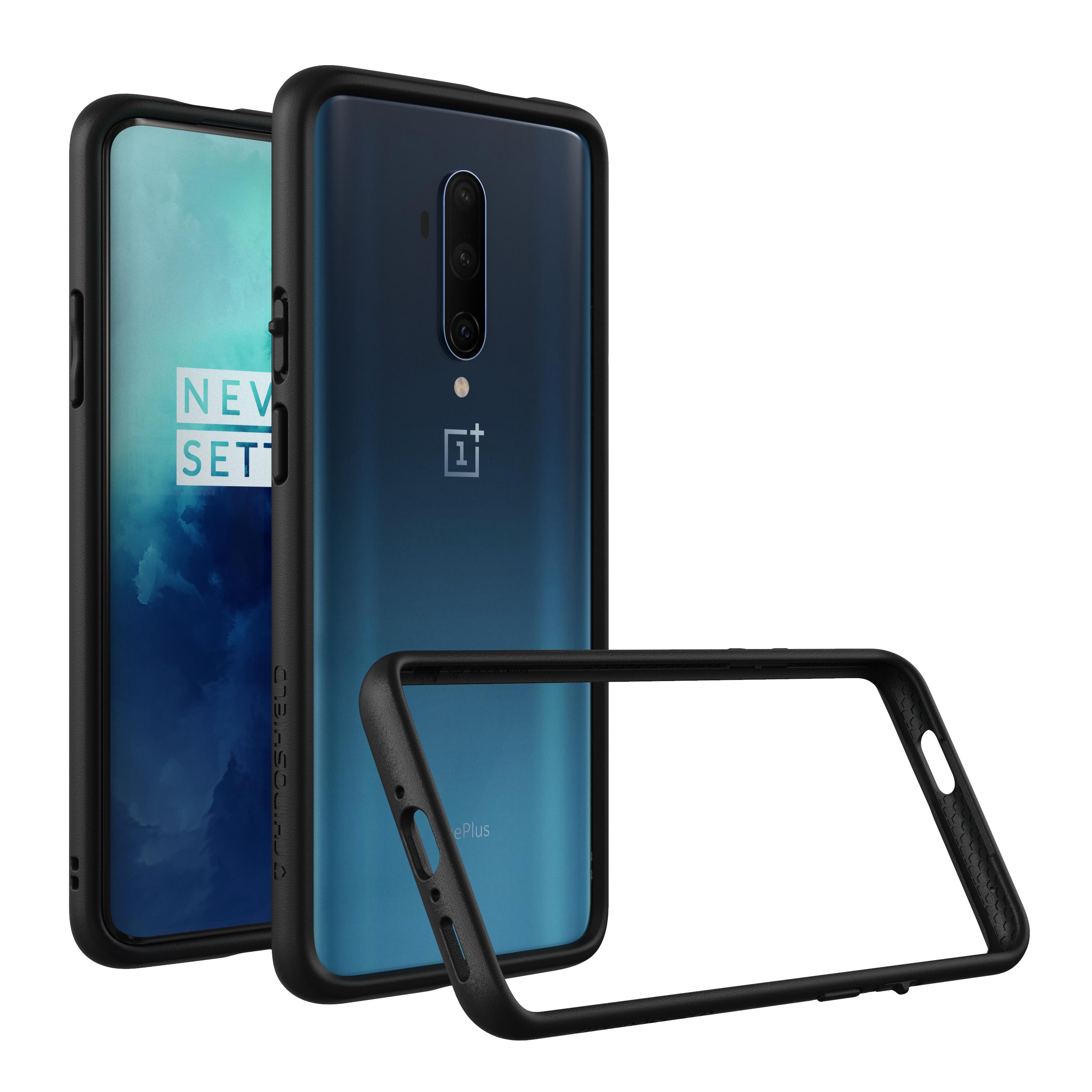 RhinoShield Crash Bumper Case  Oneplus 7T Pro Black