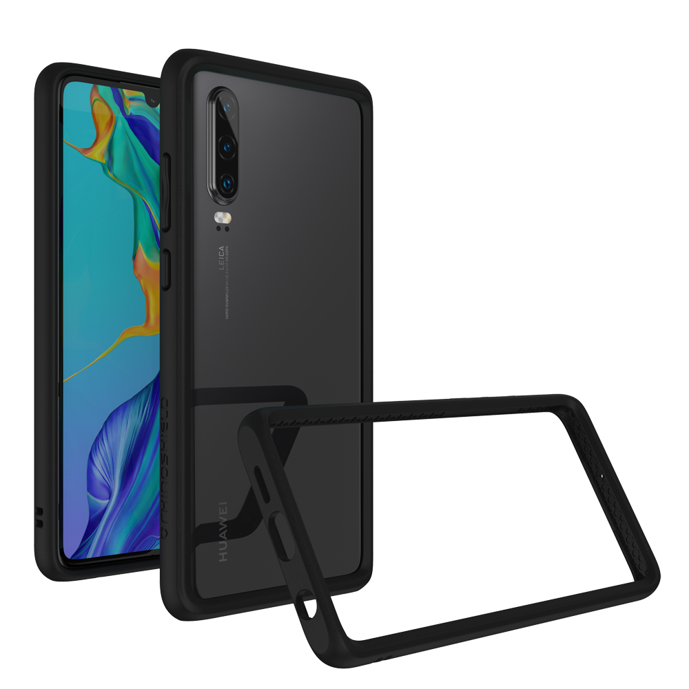 RhinoShield Crash Bumper Case  Huawei P30 Black