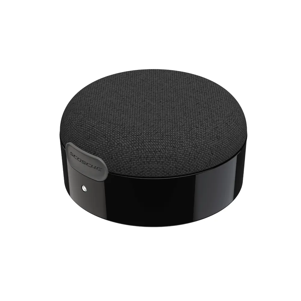 Scosche BoomCan MS Portable & Magnetic Bluetooth Speaker Black | Bluetooth 5.3 | IP67 Waterproof + Dustproof | MagSafe 