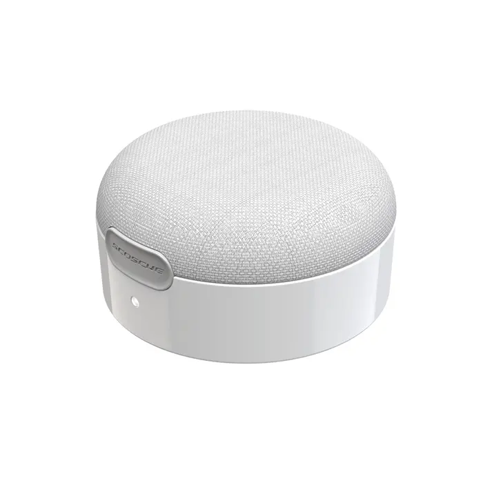 Scosche BoomCan MS Portable & Magnetic Bluetooth Speaker White | Bluetooth 5.3 | IP67 Waterproof + Dustproof | MagSafe 