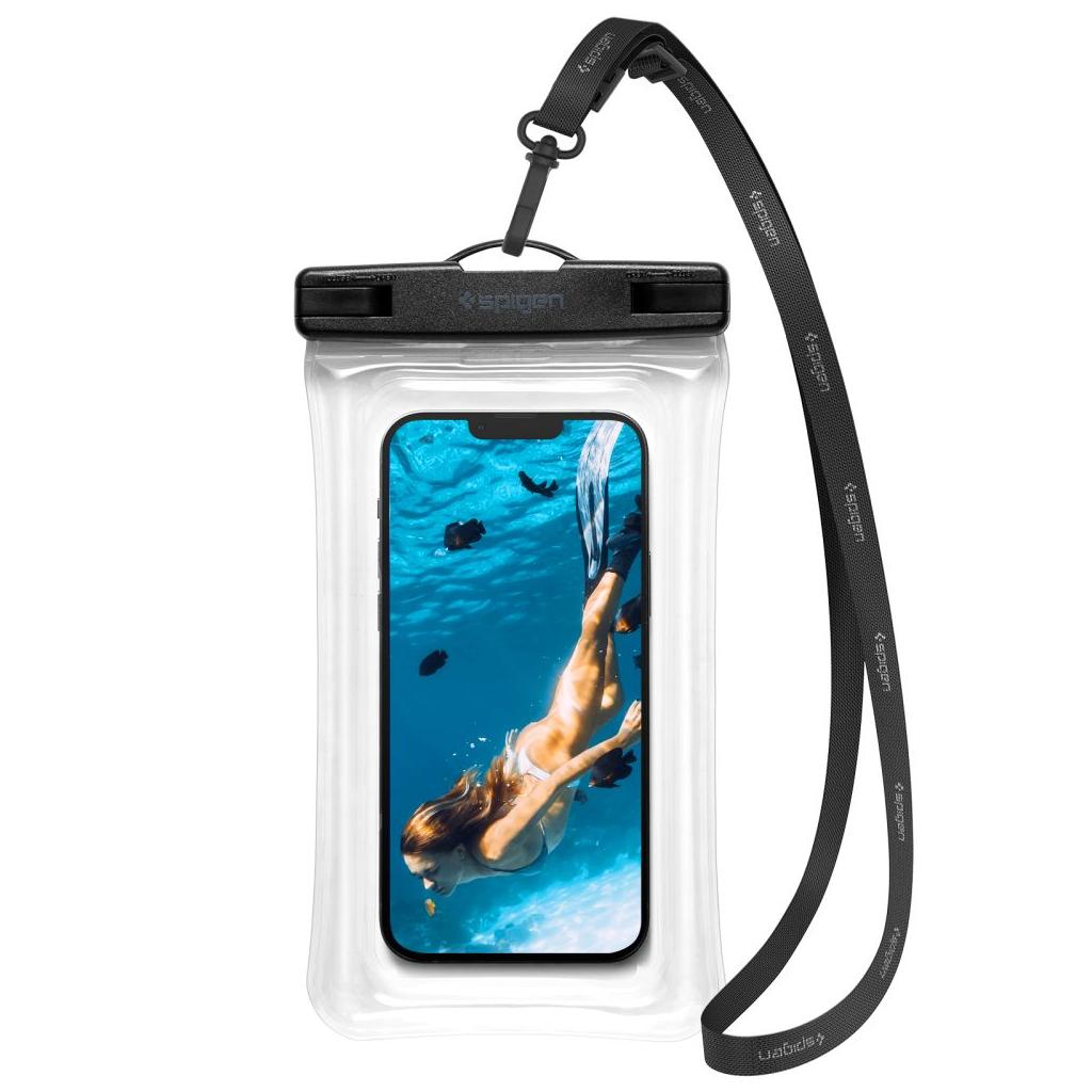 Spigen A610 Crystal Clear Aqua Shield IPX8  30m Waterproof Floating Phone Case (AMP04530) |    & !