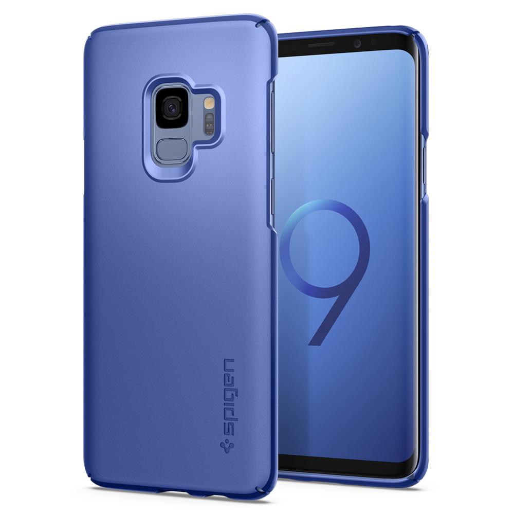Spigen (SGP-592CS22822) Thin Fit Case για Samsung SM-G960F Galaxy S9 Coral Blue (με πάχος μόλις 0.8mm) Spigen (SGP-592CS22822) Thin Fit Case για Samsung SM-G960F Galaxy S9 Coral Blue (με πάχος μόλις 0.8mm)