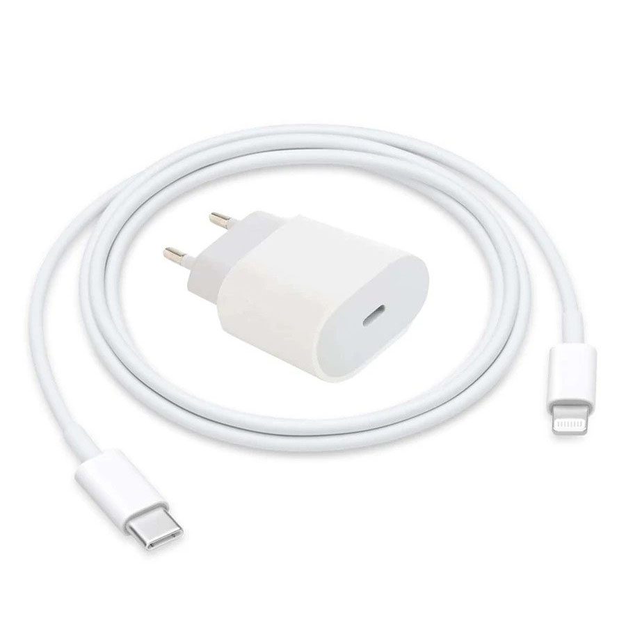 Soultronic W-06 Type-C (USB-C) Wall Charger 20W + Type-C Cable with Lightning Connector | FastCharge | 0-50%  30 