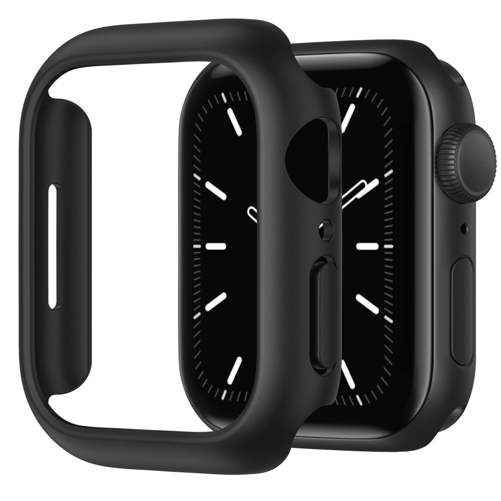 Soultronic Full Face Protection Case Drop proof (3m) Black  Apple Watch SE2 / SE / 6 / 5 / 4 (44mm)