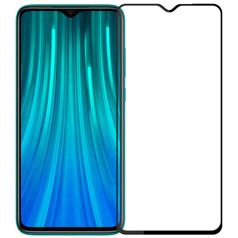 Soultronic Tempered Glass Full Face Screen Protector  Xiaomi Redmi Note 8 Pro Black