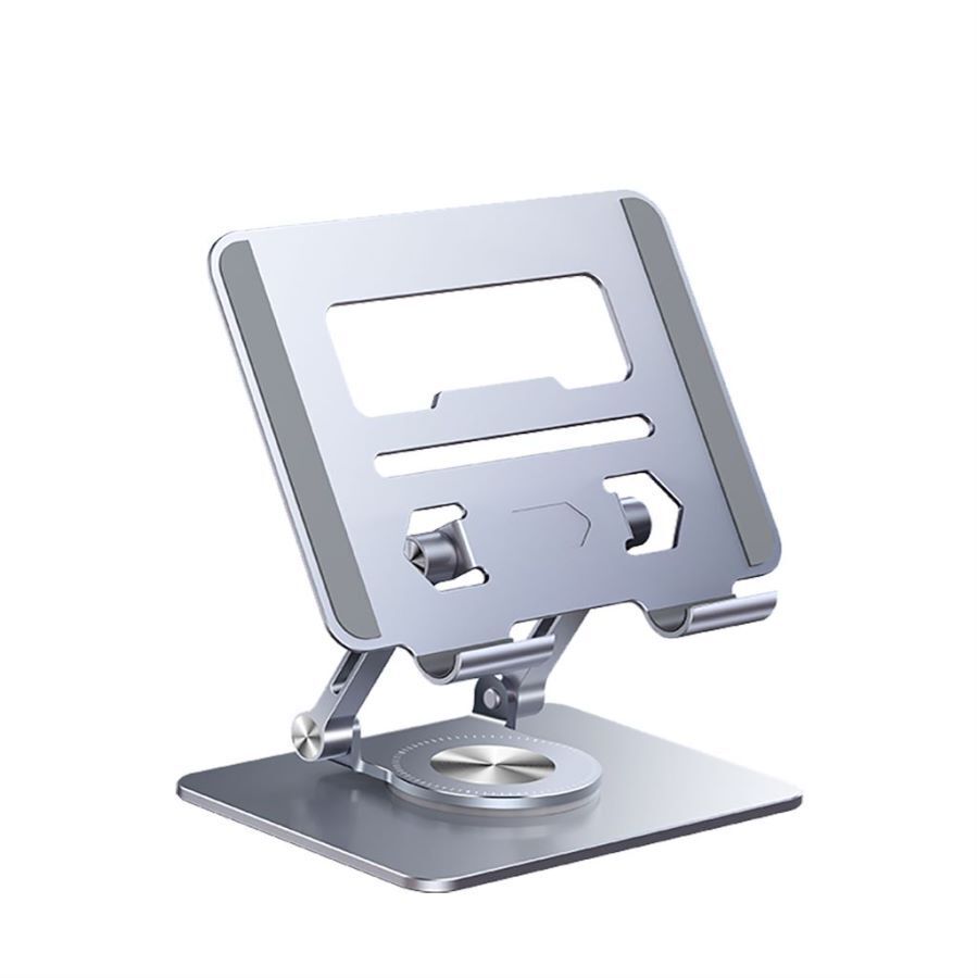 Orico TCRS11 Silver Aluminium Portable Folded Smartphone & Tablet Stand (    360-degree Rotation)