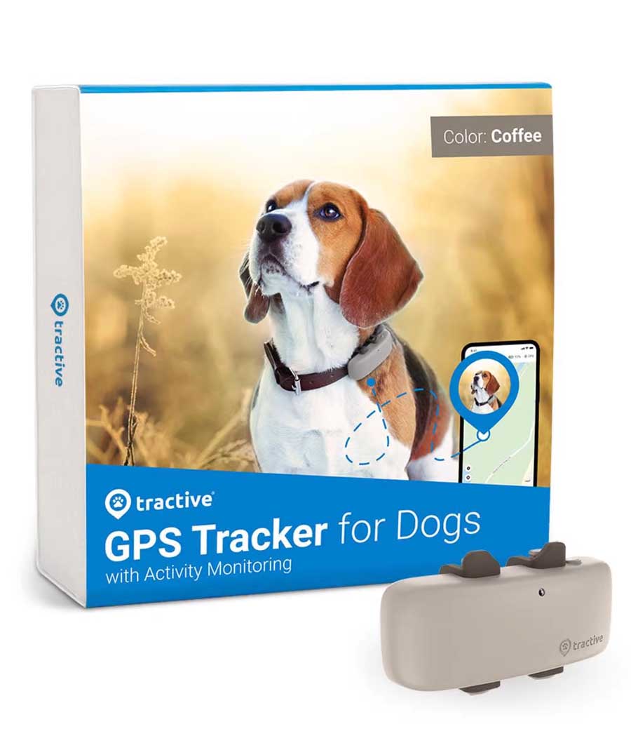 Tractive GPS DOG 4 Coffee | Real-Time Tracking | GPS   