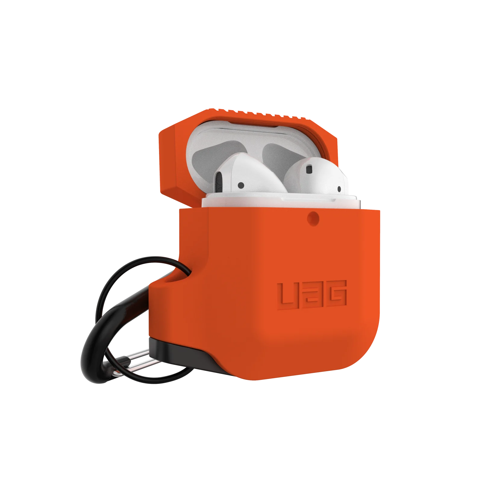 UAG Original Silicone Cover WeatherProof Case για Apple Airpods 1, 2 Orange UAG Original Silicone Cover WeatherProof Case για Apple Airpods 1, 2 Orange