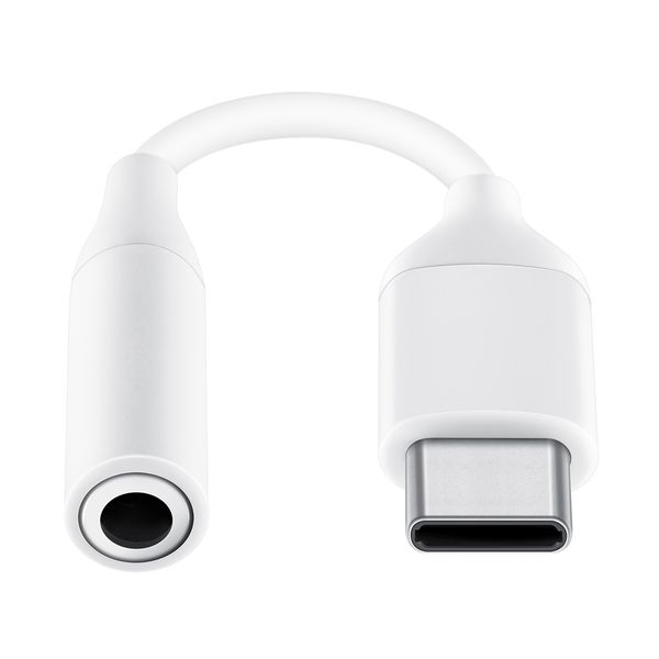 Samsung (EE-UC10JUWE) USB-C to Headphone Jack White ( USB-C --> 3.5mm Stereo Jack) (Bulk)