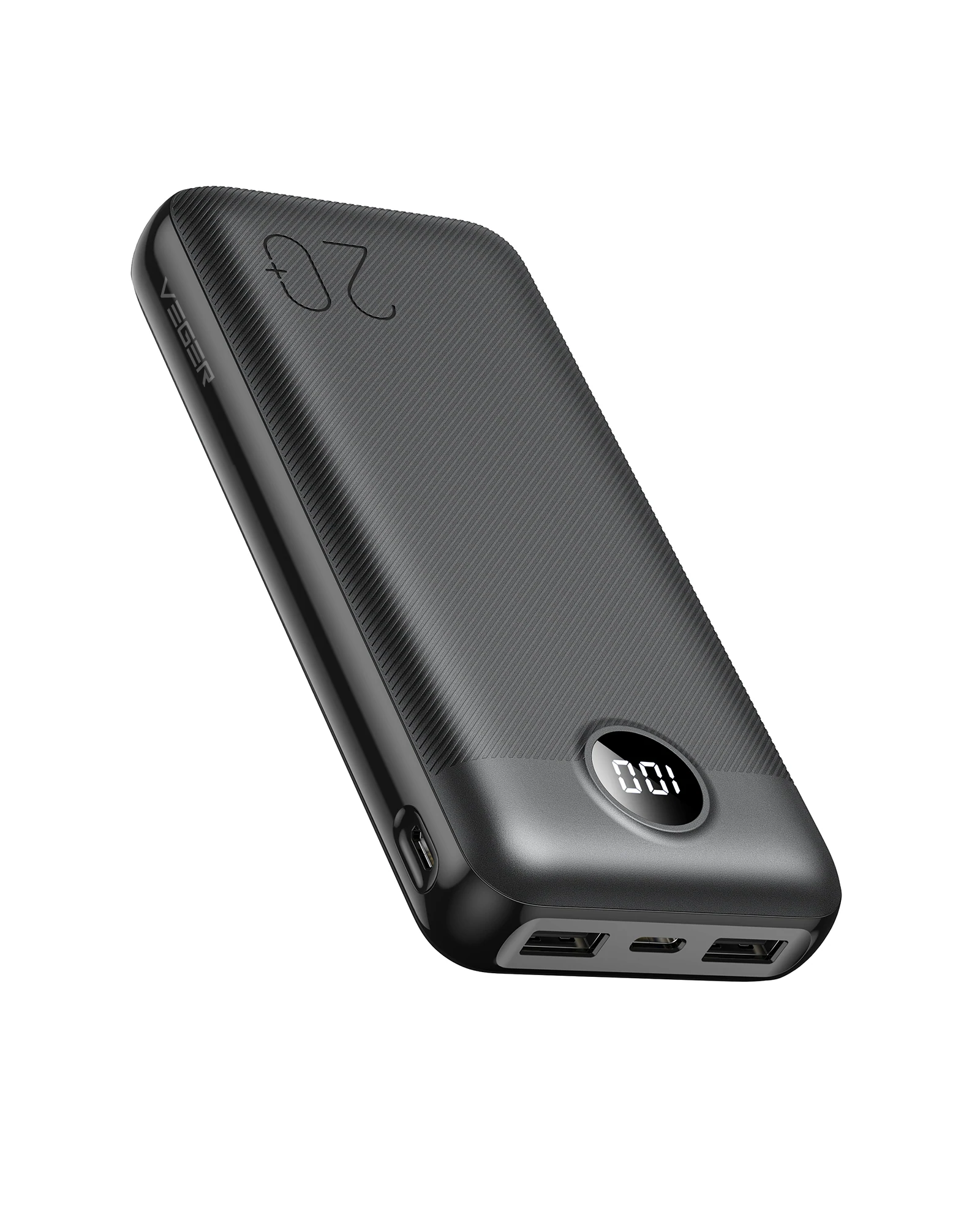 Veger L20 Ultra Slim Power Bank 20000mAh | 2 x USB @ 10W Output |    | Smartphones & Tablets