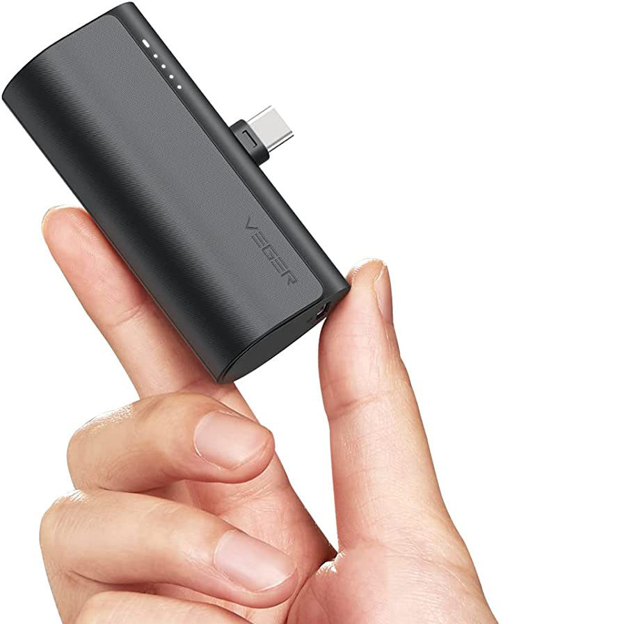 Veger V0556 Plugon-C Power Bank 5000mAh | Ενσωματωμένη θύρα Type-C @ 20W | LED Indicator Veger V0556 Plugon-C Power Bank 5000mAh | Ενσωματωμένη θύρα Type-C @ 20W | LED Indicator