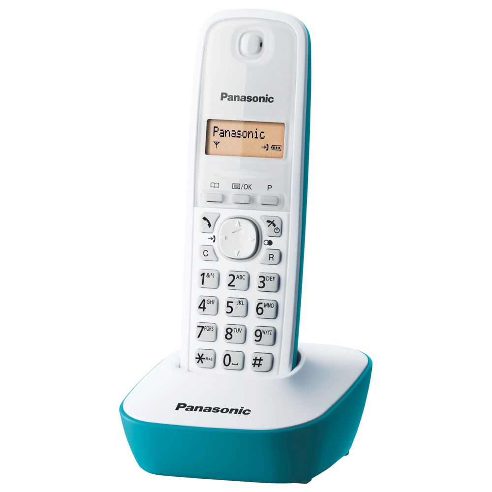 Panasonic KX-TG1611 White/Light Blue ( )