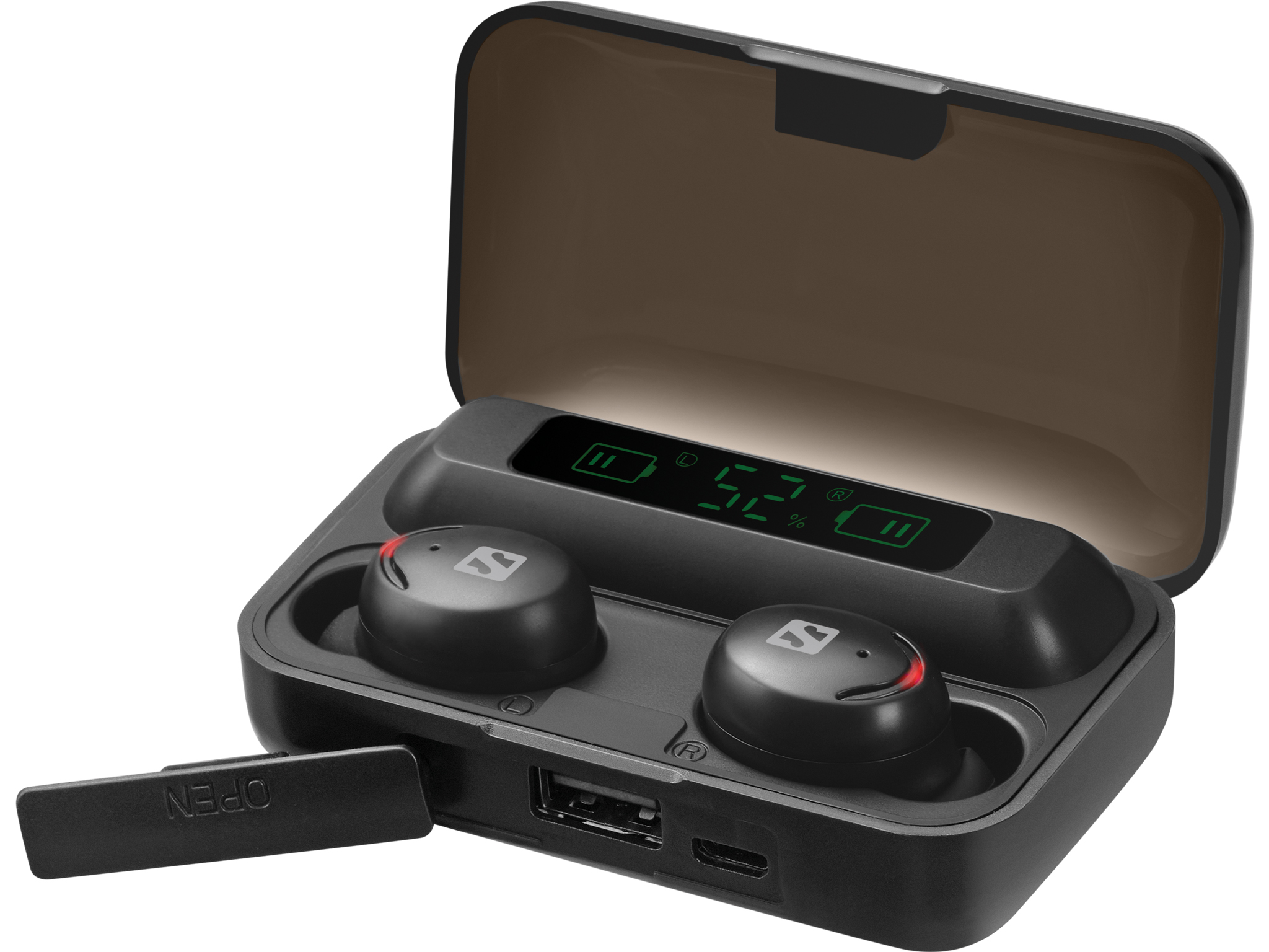 Sandberg Bluetooth Earbuds + Powerbank Black (126-38)