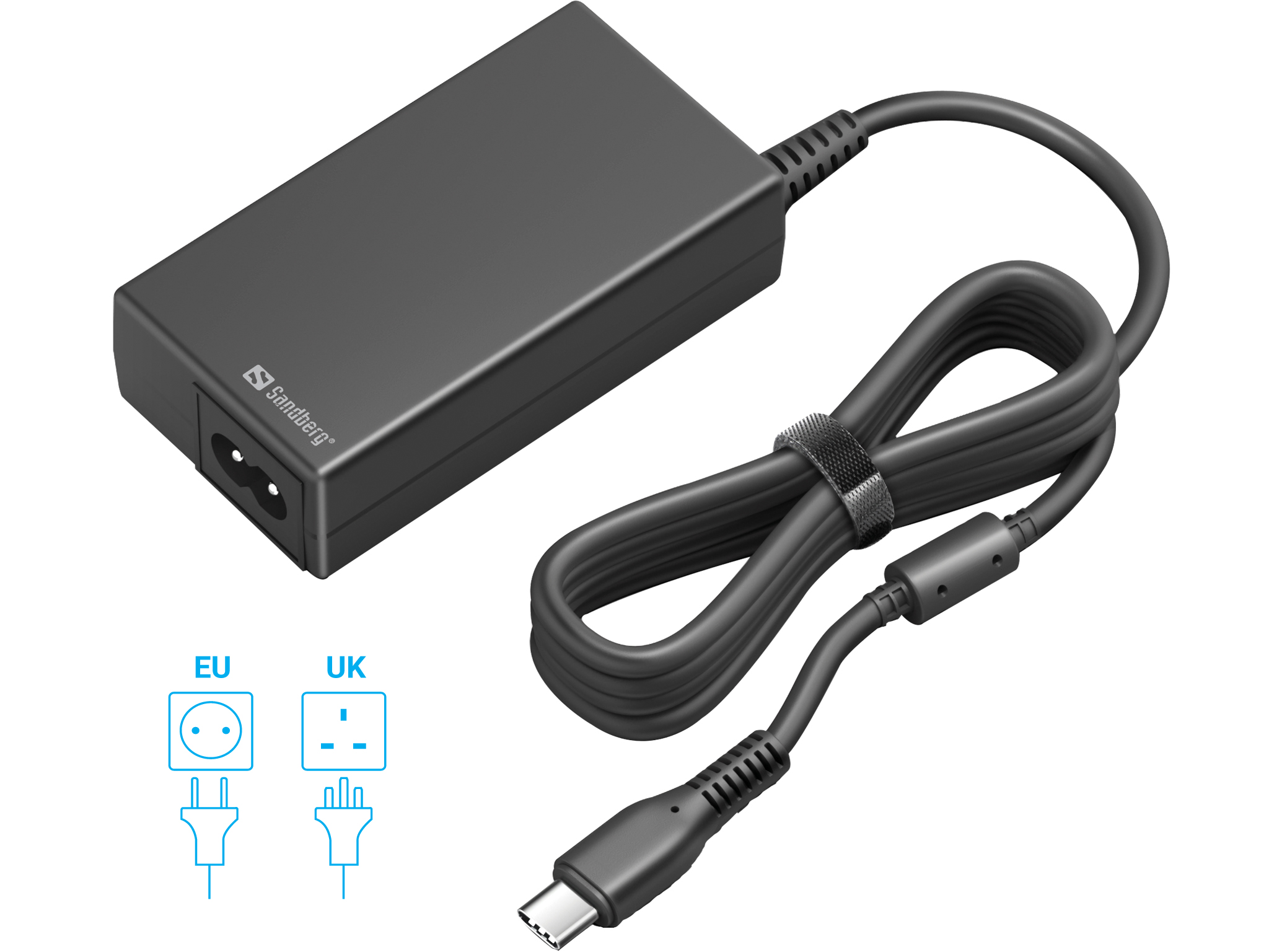 Sandberg USB-C AC Charger PD65W EU+UK (135-76)