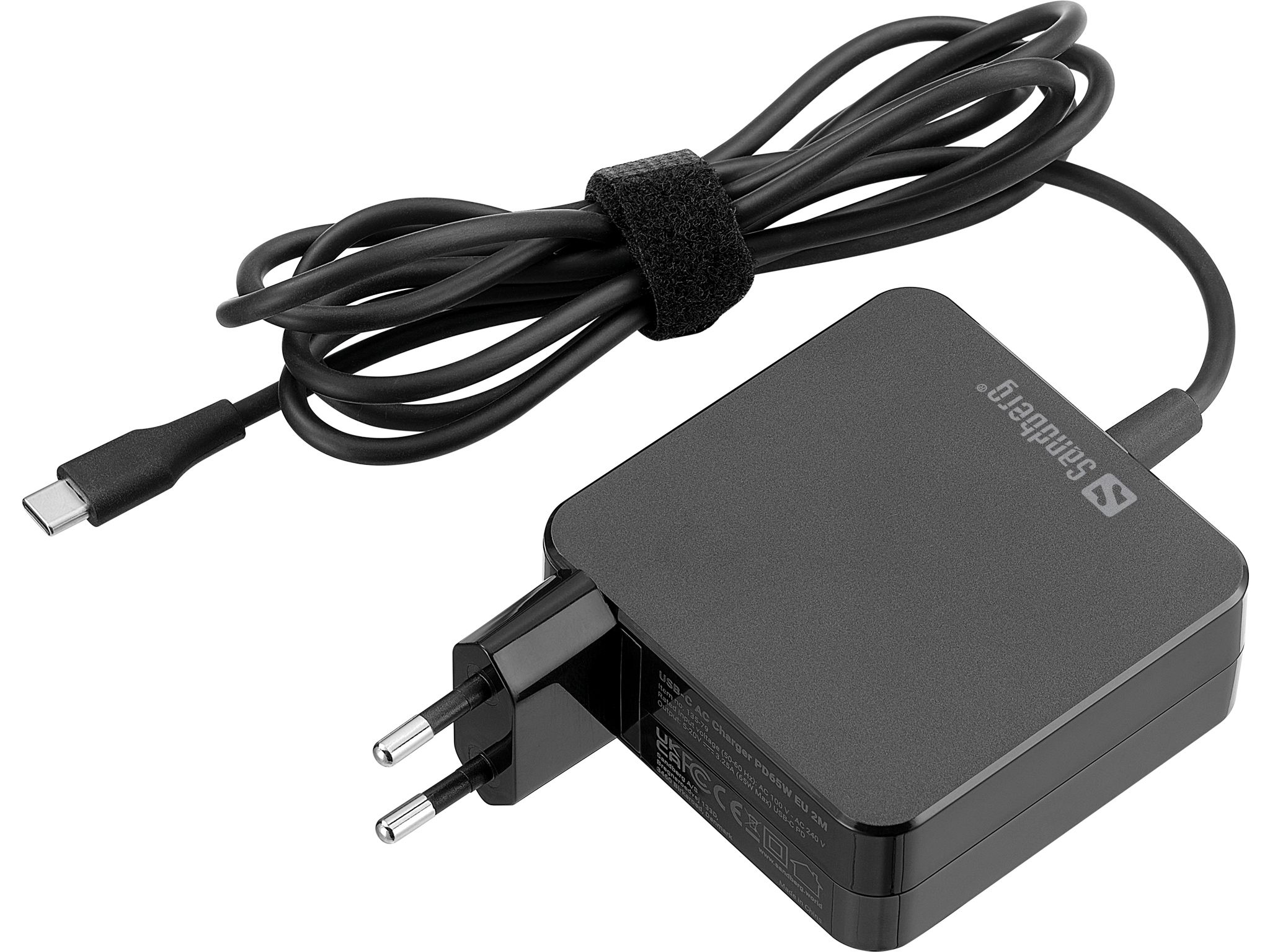 Sandberg USB-C AC Charger PD65W EU 2M (135-79)