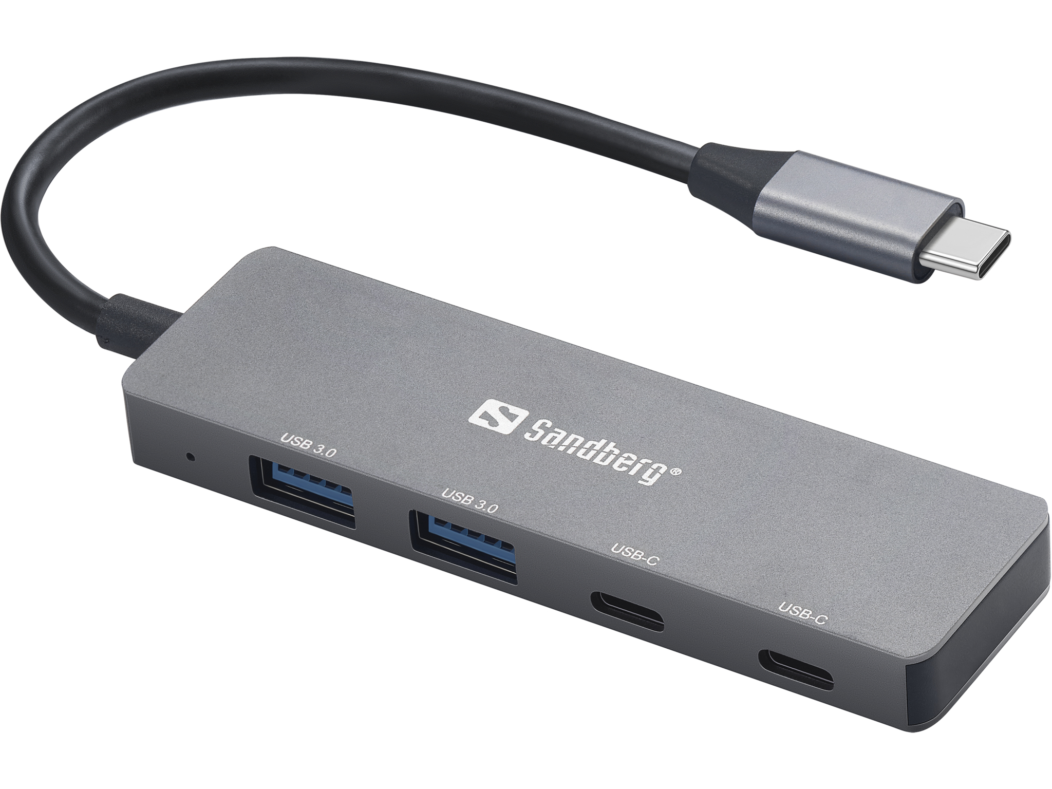 Sandberg USB-C to 2xUSB-A + 2xUSB-C Hub (136-50)