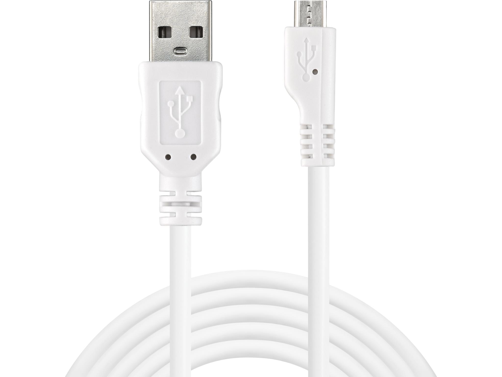 Sandberg MicroUSB Sync/Charge Cable 3m (440-72)