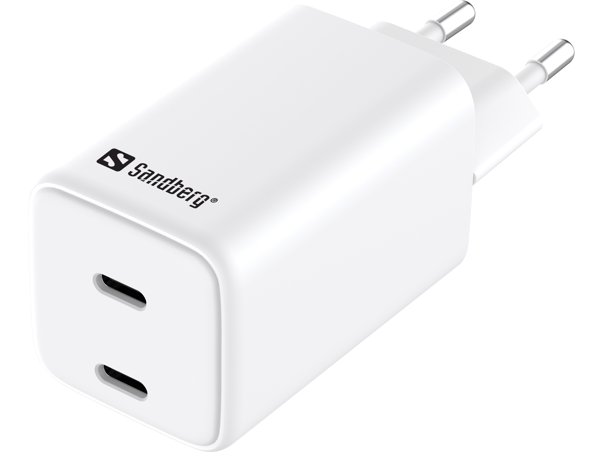Sandberg AC Charger Dual USB-C PD65W EU (441-56)