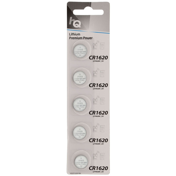 HQ-CR1620/5ΤΕΜ BATTERY 3V LITHIUM (Μπαταρία λιθίου CR1620 3V σε συσκευασία ...) HQ-CR1620/5ΤΕΜ BATTERY 3V LITHIUM (Μπαταρία λιθίου CR1620 3V σε συσκευασία ...)