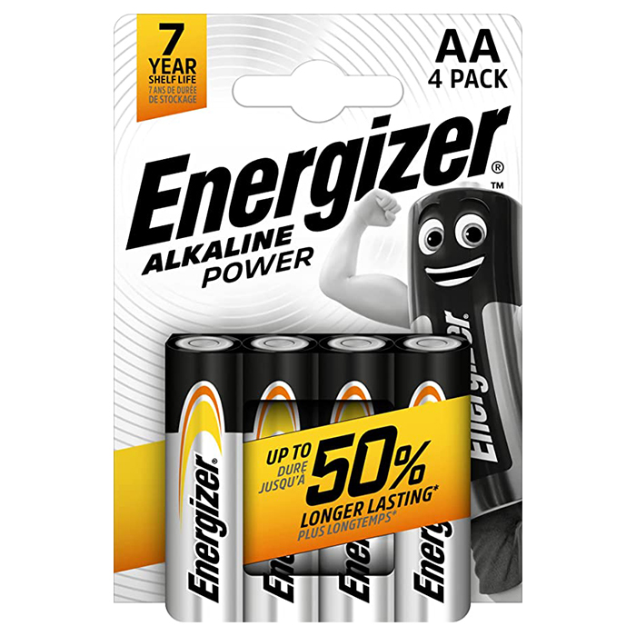 ENERGIZER AA-LR6/4TEM   nergizer Alkaline Power AA-LR6,  blister 4 . (  nergizer