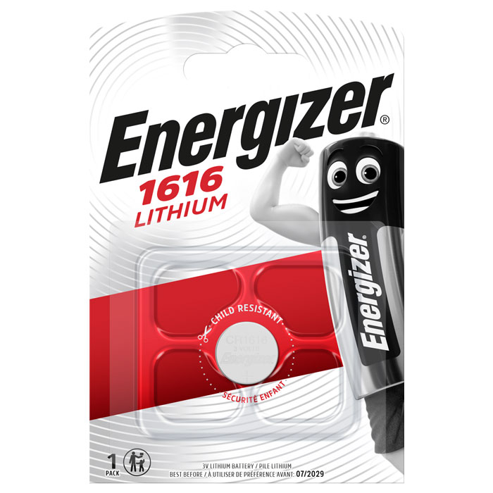 ENERGIZER CR1616 FSB1 LITHIUM COIN (Μπαταρία λιθίου (κουμπί) Energizer CR161...) ENERGIZER CR1616 FSB1 LITHIUM COIN (Μπαταρία λιθίου (κουμπί) Energizer CR161...)