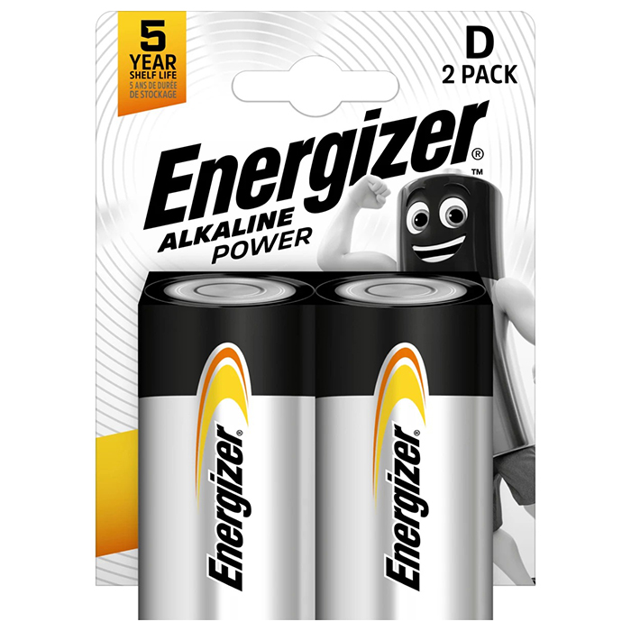 ENERGIZER ALKALINE POWER D   nergizer D-LR20,  blister 2 . (  nergizer D-LR20, 
