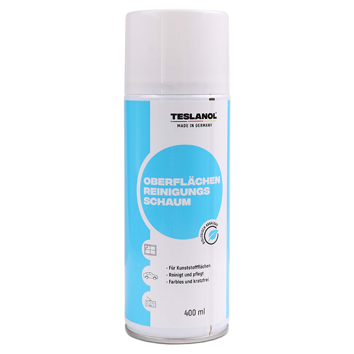 26012-TESLANOL PLASTIC CLEANING 400ml (Σπρέυ αφρού) 26012-TESLANOL PLASTIC CLEANING 400ml (Σπρέυ αφρού)