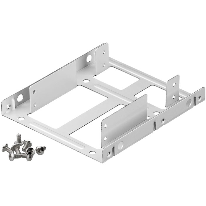 95875 SLOT 2.5 to 3.5 HDD MOUNTING KIT 2 BAY (Πλαίσιο για σκληρούς δίσκους HDD / SSD) 95875 SLOT 2.5 to 3.5 HDD MOUNTING KIT 2 BAY (Πλαίσιο για σκληρούς δίσκους HDD / SSD)