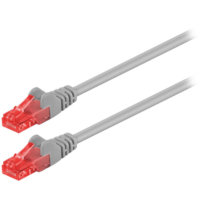 68439 CAT 6 U/UTP PATCH CABLE CCA 1m GREY (Καλώδιο δικτύου CAT 6, U/UTP, 100m σε γκ...) 68439 CAT 6 U/UTP PATCH CABLE CCA 1m GREY (Καλώδιο δικτύου CAT 6, U/UTP, 100m σε γκ...)