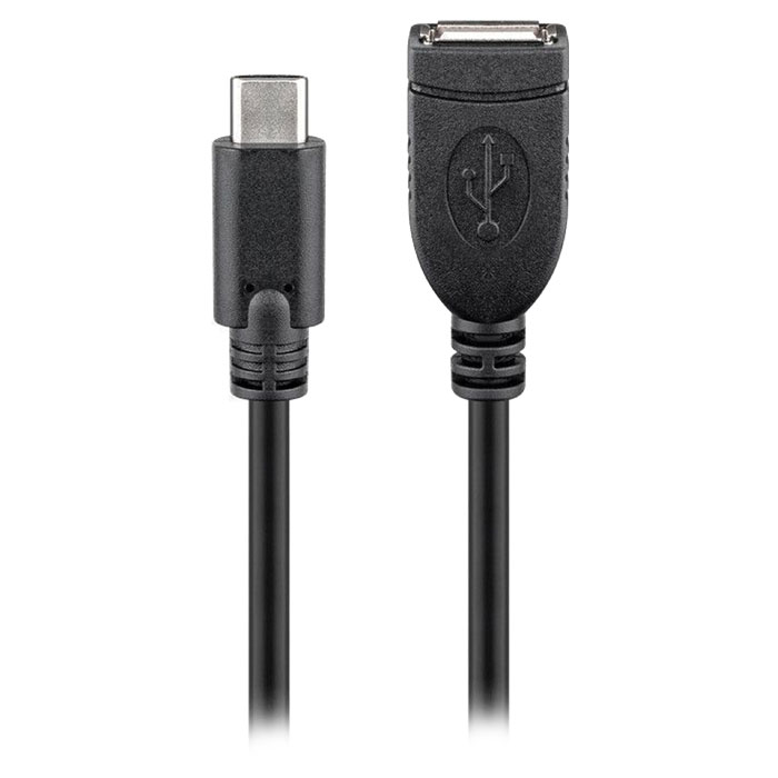55470 USB-C extension cable, black (Καλώδιο-προέκταση USB Type-C αρσ) 55470 USB-C extension cable, black (Καλώδιο-προέκταση USB Type-C αρσ)