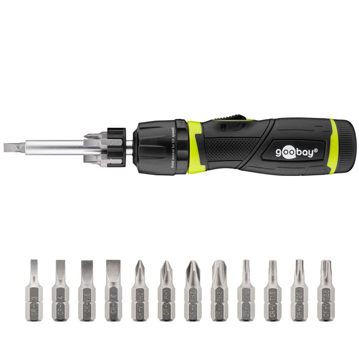 74000 13-piece rachet screwdriver set (Σετ κατσαβιδιών με περιστρεφόμενη καστάν...) 74000 13-piece rachet screwdriver set (Σετ κατσαβιδιών με περιστρεφόμενη καστάν...)