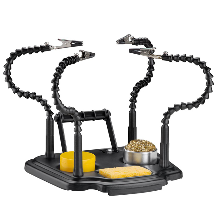 61669 SOLDERING AID WITH 4 FLEXIBLE ARMS (Βοηθητικό kit συγκόλλησης με βάση στήριξ...) 61669 SOLDERING AID WITH 4 FLEXIBLE ARMS (Βοηθητικό kit συγκόλλησης με βάση στήριξ...)