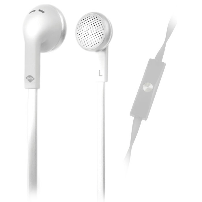 MELICONI MYSOUND SPEAK FLAT WHITE IN-EAR STEREO HEADSET (WITH MICROPHONE) (Στερεοφωνικά ακουστικά με μικρόφωνο (ψεί...) MELICONI MYSOUND SPEAK FLAT WHITE IN-EAR STEREO HEADSET (WITH MICROPHONE) (Στερεοφωνικά ακουστικά με μικρόφωνο (ψεί...)