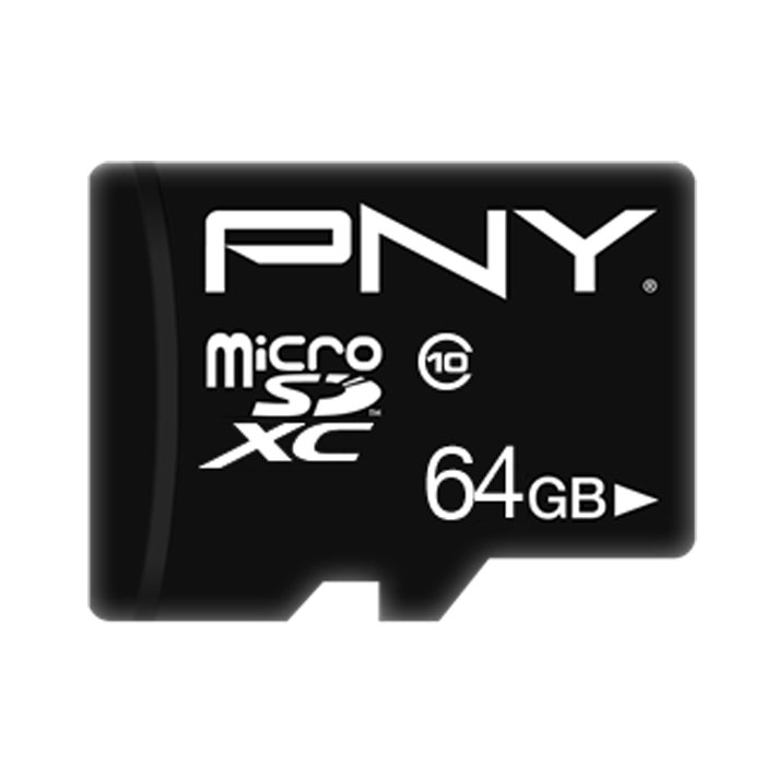 PNY P-SDU64G10PPL-GE 64GB   microSDXC, UHS-I U1 64GB,  100 MB/s,   SD. (  microSDXC, UHS-