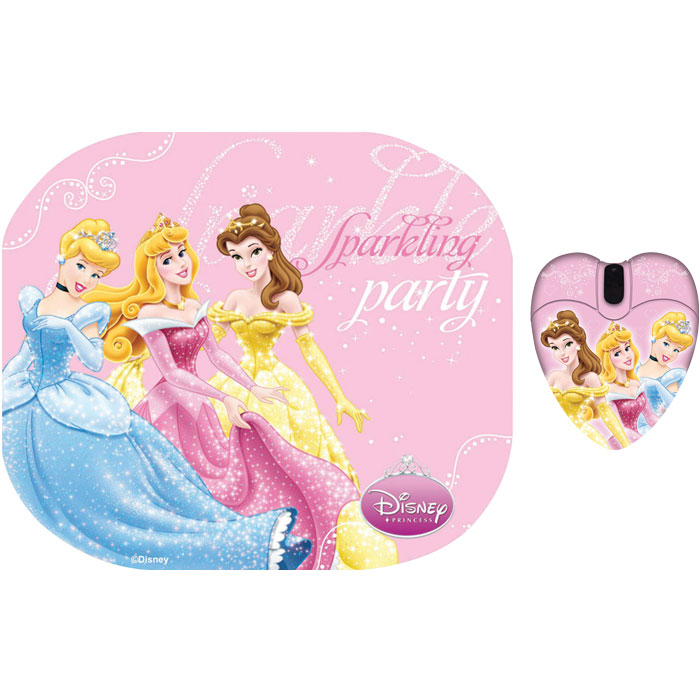 DSY TP2003 "PRINCESS" MM212&MP013 TWO PACK (Σετ mini οπτικό ποντίκι και mousepad με...) DSY TP2003 "PRINCESS" MM212&MP013 TWO PACK (Σετ mini οπτικό ποντίκι και mousepad με...)