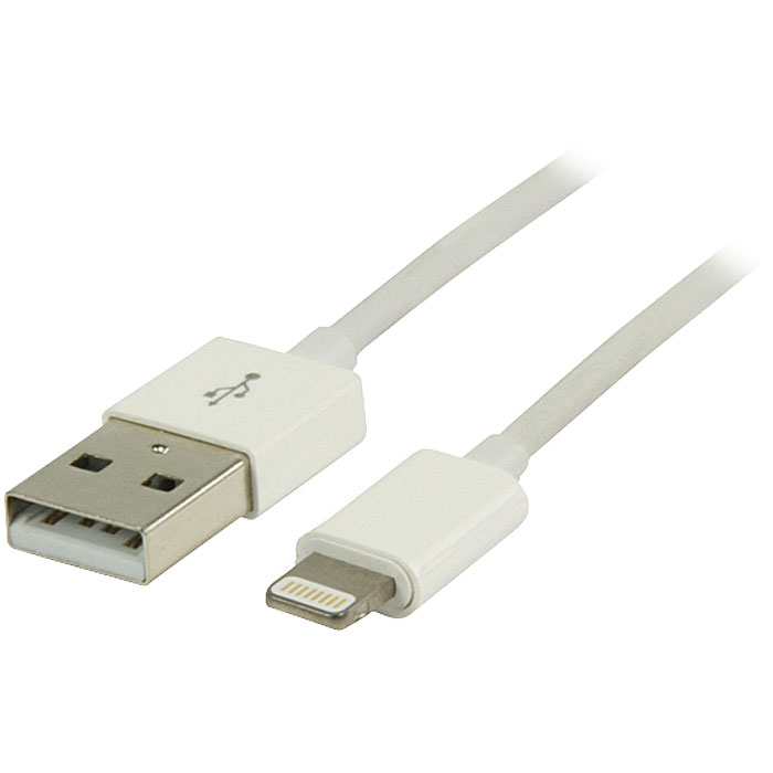 VLMP 39300 W2.00 WHITE USB sync & charge cable lightning male (Καλώδιο lighting σε USB, για φόρτιση και...) VLMP 39300 W2.00 WHITE USB sync & charge cable lightning male (Καλώδιο lighting σε USB, για φόρτιση και...)