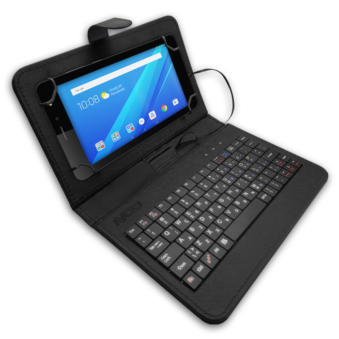 NOD TCK-07 TABLET CASE WITH KEYBOARD FOR 7" TABLET (Universal θήκη προστασίας και μεταφοράς,...) NOD TCK-07 TABLET CASE WITH KEYBOARD FOR 7" TABLET (Universal θήκη προστασίας και μεταφοράς,...)