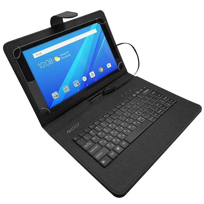 NOD TYPE & PROTECT 10.1" TABLET CASE WITH KEYBOARD FOR 10.1" TABLETS (Universal θήκη προστασίας, για tablet 10...) NOD TYPE & PROTECT 10.1" TABLET CASE WITH KEYBOARD FOR 10.1" TABLETS (Universal θήκη προστασίας, για tablet 10...)
