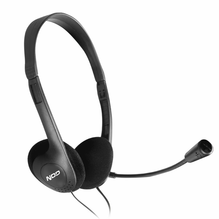 NOD PRIME HEADPHONES WITH MIC, BLACK COLOR (Στερεοφωνικό headset, με σύνδεση 2x3,5mm) NOD PRIME HEADPHONES WITH MIC, BLACK COLOR (Στερεοφωνικό headset, με σύνδεση 2x3,5mm)