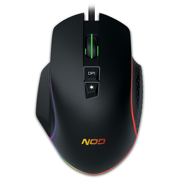 NOD RUN AMOK WIRED 7D GAMING MOUSE WITH RGB RUNNING LED LIGHT (Ενσύρματο RGB gaming mouse, με ανάλυση έ...) NOD RUN AMOK WIRED 7D GAMING MOUSE WITH RGB RUNNING LED LIGHT (Ενσύρματο RGB gaming mouse, με ανάλυση έ...)