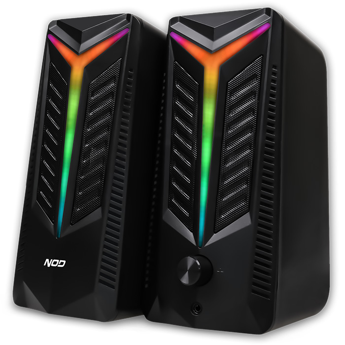 NOD AURORA 2.0 RGB SPEAKERS 16W (RGB Στερεοφωνικά ηχεία 20, 16W) NOD AURORA 2.0 RGB SPEAKERS 16W (RGB Στερεοφωνικά ηχεία 20, 16W)