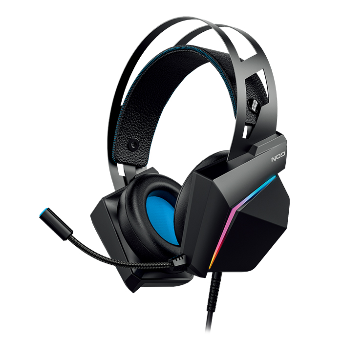 NOD CHAOS Gaming headset με εύκαμπτο μικρόφωνο και RGB LED φωτισμό. (Gaming headset με εύκαμπτο μικρόφωνο και...) NOD CHAOS Gaming headset με εύκαμπτο μικρόφωνο και RGB LED φωτισμό. (Gaming headset με εύκαμπτο μικρόφωνο και...)