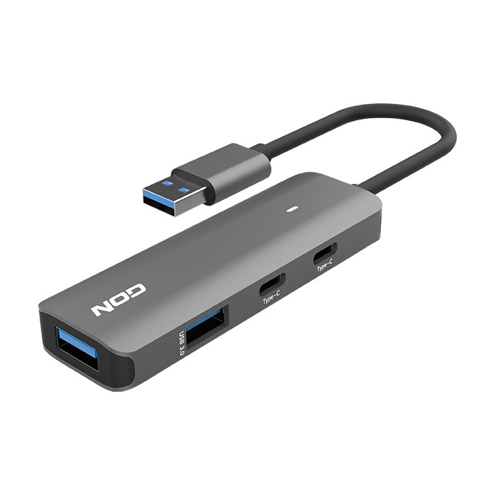 NOD FUSION METAL HUB 2.2 USB hub  4  USB 3.2 Gen 1x1. (USB hub  4  USB 32 Gen 1x...)