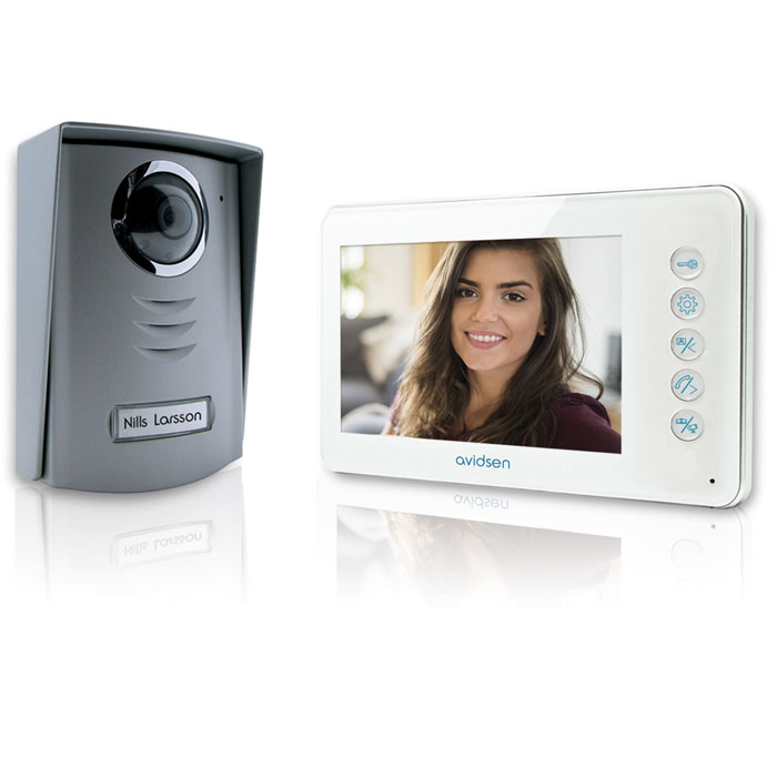 AVIDSEN 112245 YLVA SET VIDEO ENTRYPHONE 4,3 WHITE (2 WIRES CONNECTION) (Avidsen Ylva series White (2 wires)) AVIDSEN 112245 YLVA SET VIDEO ENTRYPHONE 4,3 WHITE (2 WIRES CONNECTION) (Avidsen Ylva series White (2 wires))