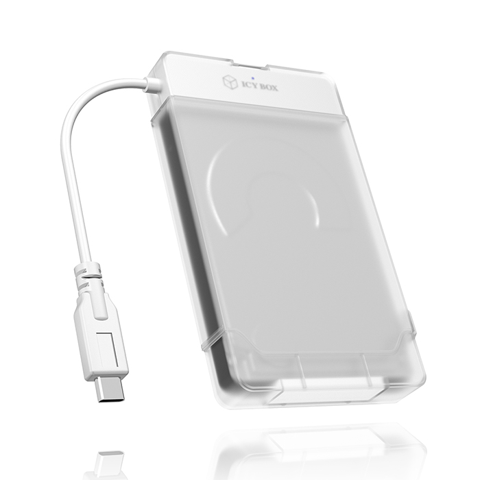 ICY BOX IB-AC703-C Εξωτερική θήκη για σκληρούς δίσκους HDD & SSD 2,5" SATA με σύνδεση USB 3.2 Gen 1x1 Type-C. (Εξωτερική θήκη γι ICY BOX IB-AC703-C Εξωτερική θήκη για σκληρούς δίσκους HDD & SSD 2,5" SATA με σύνδεση USB 3.2 Gen 1x1 Type-C. (Εξωτερική θήκη γι