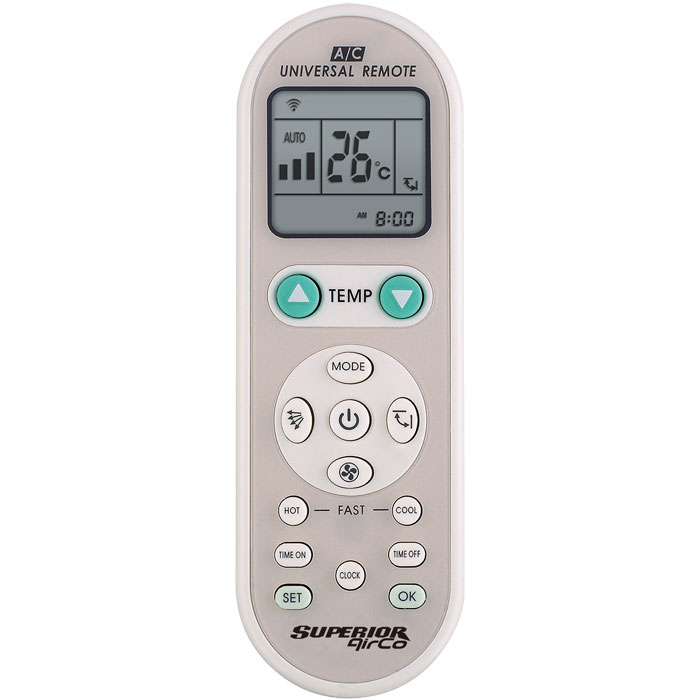 SUPERIOR AIRCO 1000 in 1 - UNIVERSAL AIR CONDITIONING (Universal τηλεχειριστήριο αντικατάστασης...) SUPERIOR AIRCO 1000 in 1 - UNIVERSAL AIR CONDITIONING (Universal τηλεχειριστήριο αντικατάστασης...)