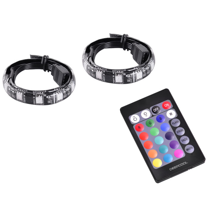 DEEPCOOL RGB 350 LED STRIPS (Έγχρωμη ταινία LED RGB με τηλεχειριστήρι...) DEEPCOOL RGB 350 LED STRIPS (Έγχρωμη ταινία LED RGB με τηλεχειριστήρι...)