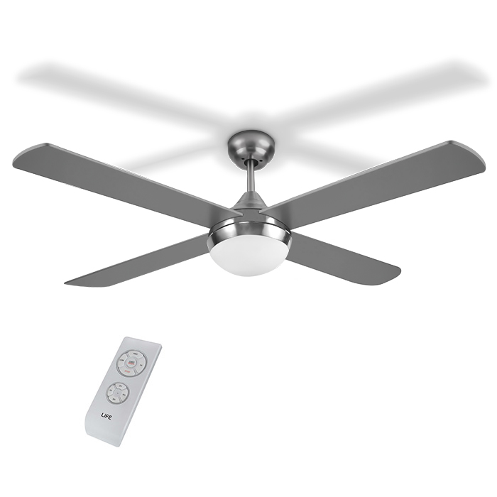 LIFE NORTE DECORATIVE CEILING FAN WITH LAMP 221-0205 (Ανεμιστήρας οροφής με πτερύγια διπλής όψ...) LIFE NORTE DECORATIVE CEILING FAN WITH LAMP 221-0205 (Ανεμιστήρας οροφής με πτερύγια διπλής όψ...)