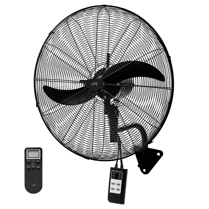 LIFE WindPro50 20" INDUSTRIAL FAN WITH 4 SPEED AND IR REMOTE (Επιτοίχιος ανεμιστήρας βιομηχανικού τύπο...) LIFE WindPro50 20" INDUSTRIAL FAN WITH 4 SPEED AND IR REMOTE (Επιτοίχιος ανεμιστήρας βιομηχανικού τύπο...)