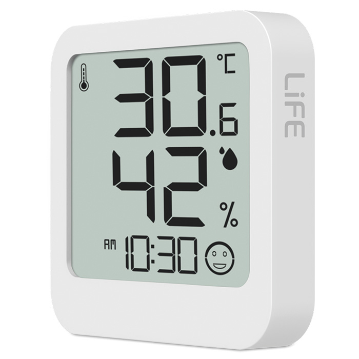 LIFE CONTEMPO WHITE THERMOMETER and HYRGOMETER (Ψηφιακό θερμόμετρο και υγρόμετρο εσωτερι...) LIFE CONTEMPO WHITE THERMOMETER and HYRGOMETER (Ψηφιακό θερμόμετρο και υγρόμετρο εσωτερι...)